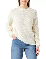 Swetry damskie - ONLY Damski sweter Onlnila L/S Loose Cc KNT, Tofu, XS - miniaturka - grafika 1