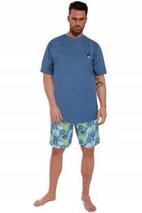 CORNETTE PIŻAMA MĘSKA KR 326/173 TENNIS XXL JEANS - Piżamy damskie - miniaturka - grafika 1