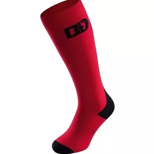 Skarpety BOOTDOC - Socks STYLE red/black L - Skarpetki sportowe męskie - miniaturka - grafika 1