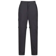 Spodnie sportowe męskie - Spodnie męskie Regatta Travel Light Z/O Packaway Trousers Rozmiar: XS / Kolor: szary - miniaturka - grafika 1