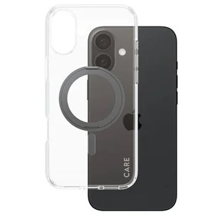 Etui PANZERGLASS Feature Kickstand MagSafe do Apple iPhone 16 Plus Przezroczysto-czarny - Etui i futerały do telefonów - miniaturka - grafika 1