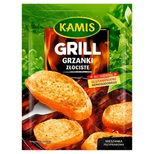 Kamis GRILL GRZANKI ZŁOCISTE 15G 61861878 - Przyprawy i zioła sypkie - miniaturka - grafika 1