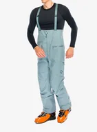 Spodnie narciarskie - Spodnie skiturowe Norrona More GORE-TEX Salopette - trooper - miniaturka - grafika 1