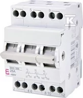 Inne akcesoria elektryczne - Przełącznik modułowy sieć-agregat I-O-II 40A 3-biegunowy SSQ 340 - miniaturka - grafika 1