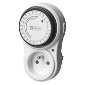 Programatory czasowe - Emos PL Sp. z o.o. analogowy PROGRAMATOR CZASOWY 6FD/2A P5503 - miniaturka - grafika 1