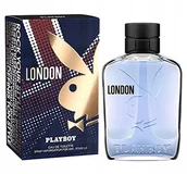 Wody i perfumy męskie - Playboy, London, Woda toaletowa dla mężczyzn,50 ml - miniaturka - grafika 1
