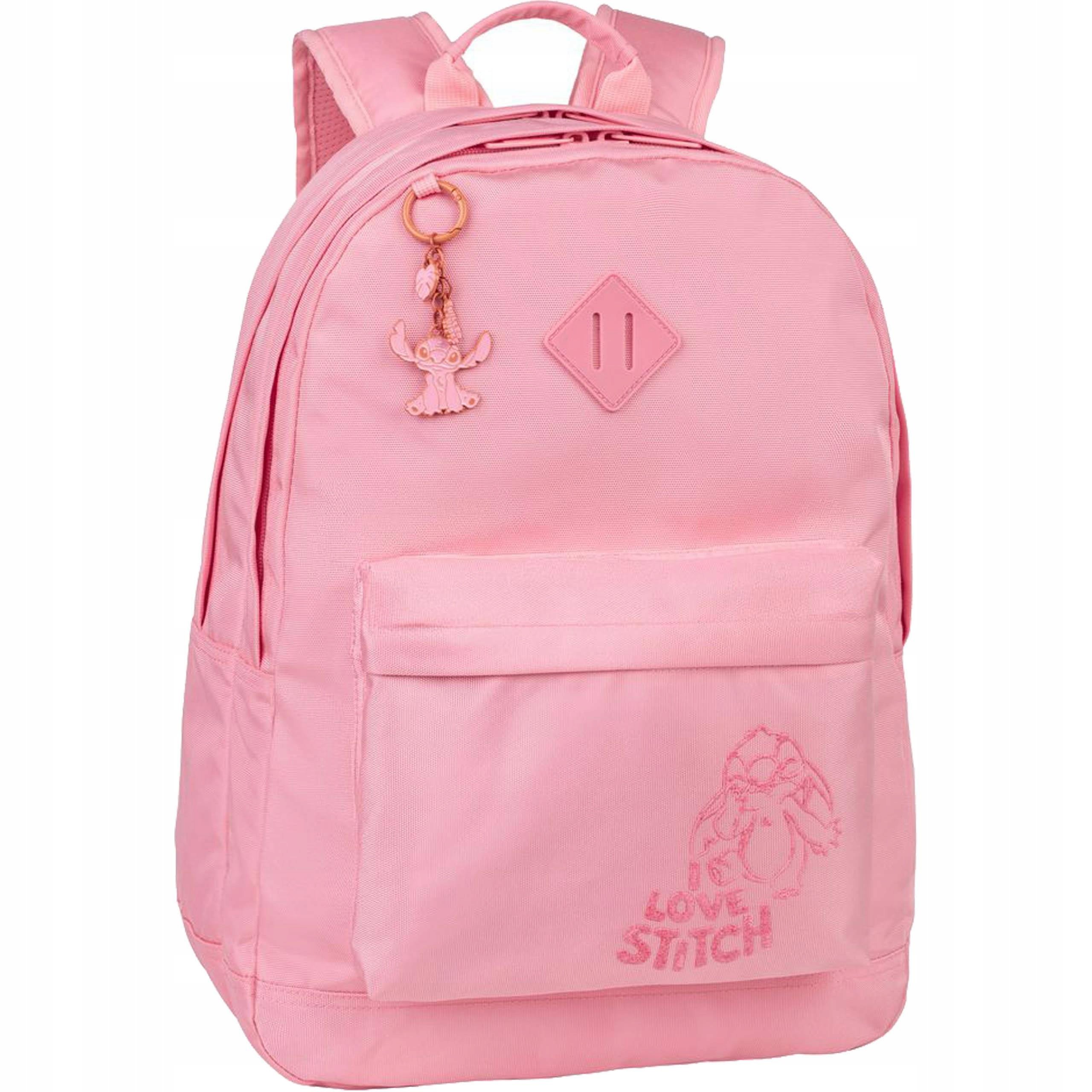 Coolpack Plecak Szkolny Młodzieżowy Dla Dziewczynki Stitch Peach