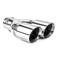 Akcesoria tuningowe - Końcówka tłumika wydechu stal nierdzewna mt 022 chrom amio-02646 - miniaturka - grafika 1