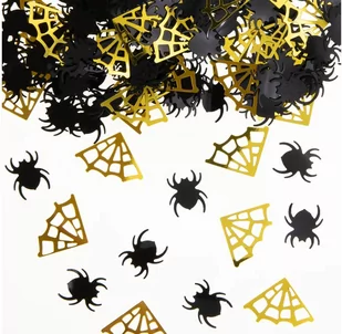 Konfetti Pająki i Pajęczyny na Halloween - 15 g - Halloween - miniaturka - grafika 1