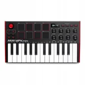 Instrumenty klawiszowe - AKAI Professional MPK MINI MK3 - mini klawiatura - miniaturka - grafika 1