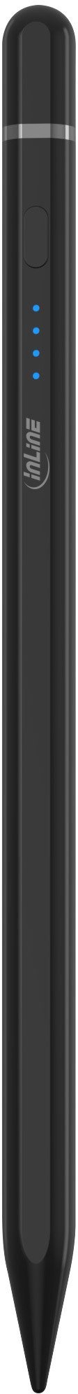 Rysik InLine InLine® Stylus, Tabletstift für Apple iPads, mit Akku, USB-C, schwarz
