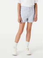 Spodenki damskie - NAME IT Szorty jeansowe 13239003 Błękitny Mom Fit - miniaturka - grafika 1