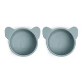 Miseczki i talerzyki dla dzieci - 2 Miseczki Silikonowe Na Przekąski Koala Lead Nuuroo - miniaturka - grafika 1
