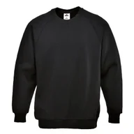 Bluzy męskie - Bluza Roma PORTWEST [B300] Czarny 4XL - miniaturka - grafika 1
