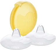 Laktatory - Silikonowe osłonki na piersi do karmienia Medela Breastfeeding Nipples Contact G 16 mm 2 szt - miniaturka - grafika 1