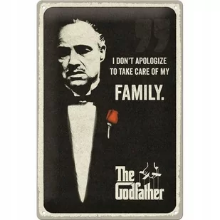 Tablica szyld THE GODFATHER OJCIEC CHRZESTNY 20x30 - Akcesoria motoryzacyjne - miniaturka - grafika 1