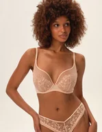 Biustonosze - Biustonosz miękki Oleksa - cielisty 65F - miniaturka - grafika 1