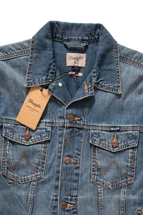 Męska kurtka jeansowa Wrangler CLASSIC JACKET M - Kurtki męskie - miniaturka - grafika 1