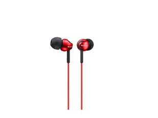 Sony MDR-EX110LPR czerwone - Słuchawki - miniaturka - grafika 1