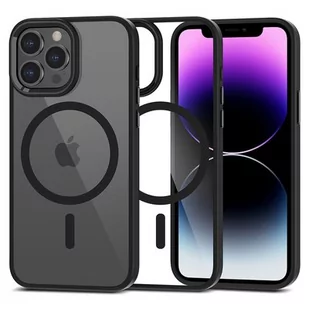 Etui TECH-PROTECT MagMat MagSafe do Apple iPhone 13 Pro Max Czarno-przezroczysty - Etui i futerały do telefonów - miniaturka - grafika 1