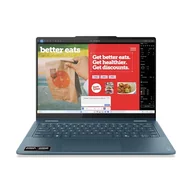 Laptopy 2w1 - Lenovo Yoga 7 2 w 1, Copilot+, 14" WUXGA OLED, AMD Ryzen AI 7, 16 GB RAM, 512 GB SSD, AMD Radeon 860M, Win11, QWERTZ, Tidal Teal, 3 miesiące Premium Care, w zestawie etui dostępne wyłącznie w - miniaturka - grafika 1