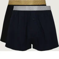 Majtki męskie - BOSS BLACK Bokserki 2-pack Xmas - miniaturka - grafika 1