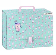 Plecaki szkolne i tornistry - TECZKA Z RACZKA A4/95MM BUBBLE TEA STK PUD 1/8 - miniaturka - grafika 1