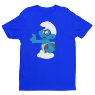 Moda i Uroda OUTLET - KOSZULKA DZIECIĘCA SMERF WAŻNIAK KOLOR WYBÓR- XS 110 - miniaturka - grafika 1