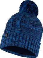 Czapki dla dzieci - Czapka dziecięca z dzianiny i polaru BUFF blein azure - miniaturka - grafika 1