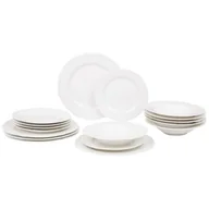 Serwisy obiadowe - Serwis obiadowy porcelanowy AMBITION Pola 6 osób (18 elementów) - miniaturka - grafika 1