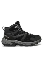 Buty trekkingowe damskie - Jack Wolfskin Trekkingi Vojo Tour Lt Texapore Mid W A62073 Szary - miniaturka - grafika 1