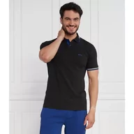 Koszule męskie - BOSS GREEN Polo Paul Curved | Slim Fit | stretch - miniaturka - grafika 1