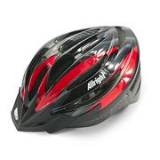 Kaski rowerowe - Kask Rowerowy Allright Scud R.M Hb13 Czarno/Czerwony - miniaturka - grafika 1