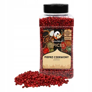 PIEPRZ CZERWONY ZIARNISTY 260g Sindibad NATURALNY - Pieprz - miniaturka - grafika 1