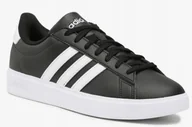 Sneakersy męskie - Adidas Buty Męskie Sneakersy Grand Court 2.0 Czarne 45 1/3 Eu - miniaturka - grafika 1