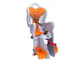 Foteliki rowerowe - Bellelli Fotelik rowerowy B-One Clamp Srebrny - miniaturka - grafika 1