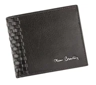 Portfele - Portfel Męski Skórzany PIERRE CARDIN Skóra Licowa Średni Poziomy Bez Zapięcia Z Ozdobnym Elementem 8824 11 x 9 x 2,5 [cm] - miniaturka - grafika 1