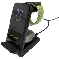 Ładowarki do telefonów - Ładowarka indukcyjna BELINE BLNWCB01 20W Czarny - miniaturka - grafika 1
