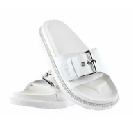 Klapki i japonki damskie - Klapki damskie Big Star JJ274A308 rożowe - miniaturka - grafika 1