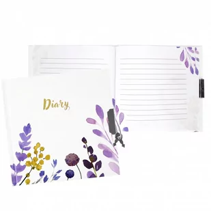 pamiętnik zamykany flowers starpak 509362 - Notesy i bloczki - miniaturka - grafika 1