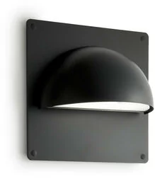 LIGHT-POINT - Rørhat Bagplade 30x30 Czarna LIGHT-POINT - Lampy ogrodowe LIGHT-POINT - Rørhat Bagplade 30x30 Czarna LIGHT-POINT - Lampy ogrodowe - miniaturka - grafika 1