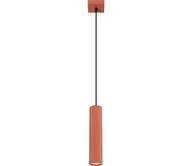 Lampy sufitowe - Sollux SL.1630 - Żyrandol na lince KARBON 1xGU10/10W/230V czerwony - miniaturka - grafika 1