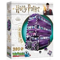 Puzzle - Wrebbit 3D Puzzle 280 części  3d puzzle  Harry Potter: The Knight Bus W3D-0507 - miniaturka - grafika 1