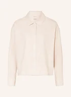 Piżamy damskie - Calvin Klein Koszulka Od Piżamy Flannel Sleep beige - miniaturka - grafika 1