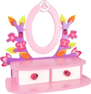 Small Foot Toaletka do zabawy dla dziewczynki kosmetyczka uniw 10608 - Zabawki kreatywne - miniaturka - grafika 1
