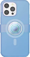 Etui i futerały do telefonów - PopSockets: PopCase PlantCore dla MagSafe - Futerał bazowy dla iPhone 14 PRO Max z uchwytem PopGrip Slide Repozycjonowalny i uchwyt z wymiennym góry - Blue Opalescent - miniaturka - grafika 1