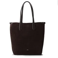 Torebki damskie - POLO RALPH LAUREN Bellport Shopper Bag Skórzany 35 cm brązowy - miniaturka - grafika 1