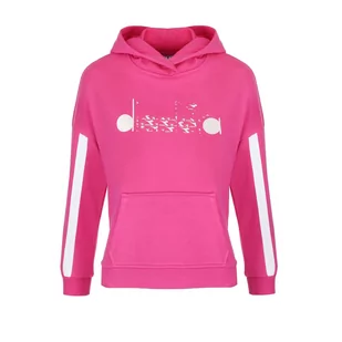 Zestaw dresowy dziewczęcy DIADORA JG.HD TRACKSUIT TWINKLE - Bluzy dla dziewczynek - miniaturka - grafika 2