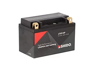 SHIDO LTX9 HP Litowo-jonowa - Akumulatory motocyklowe - miniaturka - grafika 1