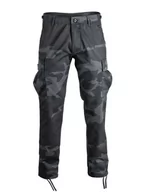 Spodnie męskie - spodnie bojówki US RANGER HOSE TYP BDU " STRAIGHT CUT " blackcamo-XL - miniaturka - grafika 1